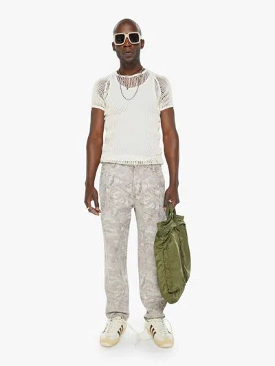 Mother The Bee's Knees Duke Utility What The Duck Pants In Grey