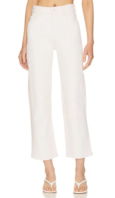 Mother The Bee's Knees Rambler Zip Ankle Jeans In Act Natural