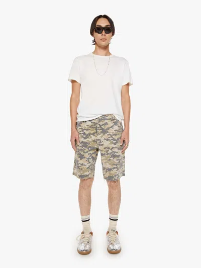 Mother The Bee's Knees Shorts Fray What Duck In Multi