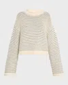 Mother The Bell-sleeve Jumper Roll Sweater In Did You Make That