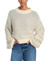 Mother The Bell-sleeve Jumper Roll Sweater In Did You Make That