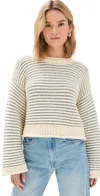 Mother The Bell-sleeve Jumper Roll Sweater In Did You Make That