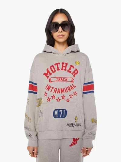 Mother The Big Deal Hoodie In Gray