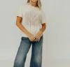 Shop Mother The Big Deal Tee In White Six Sense In Multi