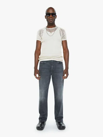 Mother The Big Shot Burnin' Rubber Jeans In Black