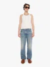 Mother The Big Shot Knuckle Down Jeans In Blue - Size 36 In Blue