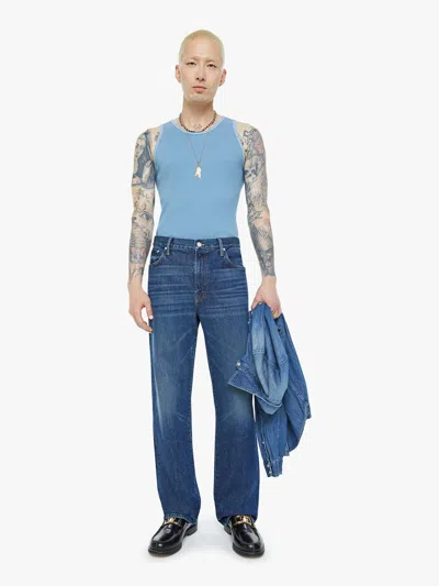 Mother The Big Shot Take Your Pick Jeans In Blue