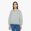 Mother The Biggie Concert Crewneck Sweatshirt In Grey
