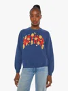 Mother The Biggie Concert Paisley Shirt In Blue