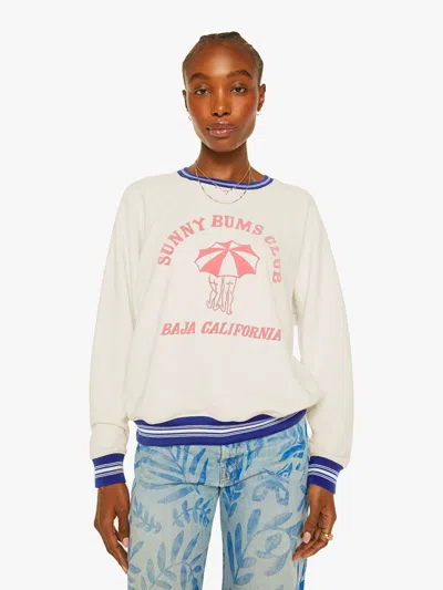Mother The Biggie Concert Sunny Bums Shirt In White