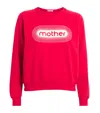 Mother The Biggie Concert Sweatshirt In Pink