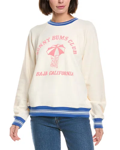 Mother The Biggie Concert Sweatshirt In White