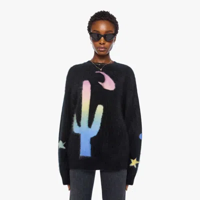 Mother The Biggie Jumper Dark Sapphire Shirt In Blue