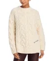 Mother The Biggie Jumper Sweater In White