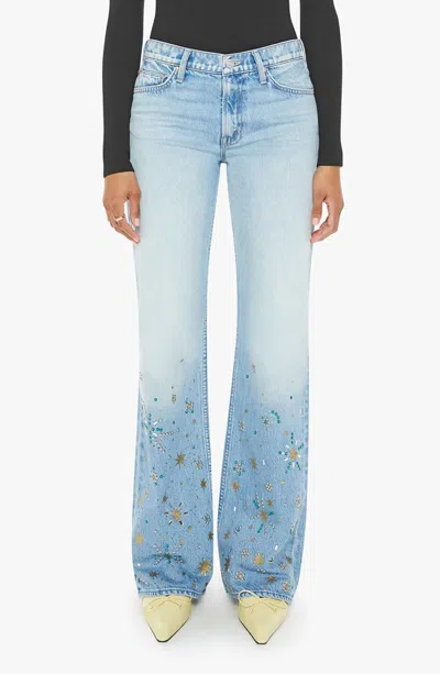 MOTHER THE BOOKIE ANKLE JEAN IN RIGHTEOUS GEMSTONE