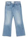 Mother The Bookie Flood Jeans In Blue