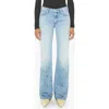 Mother Bookie Heel Bootcut Jeans In Righteous Gemstone