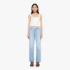 Mother The Bookie Prep Sneak This Is How I Roll Jeans In Blue