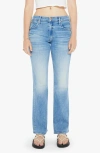 Mother The Bookie Sneak Mid Rise Bootcut Jeans In Eye Of The Tiger In Eye Of The Tiger