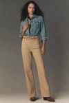 Mother The Bookie Sneak High-rise Bootcut Jeans In Neutral
