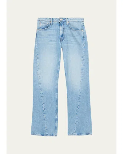 Mother The Bookie Twist Jeans In Blue