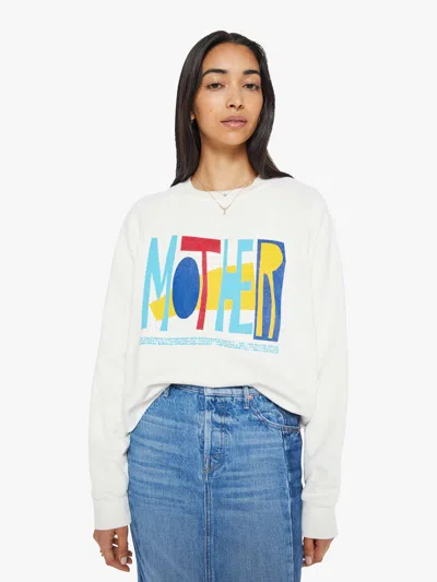 Mother The Boost Crop Cut Off Arts Shirt In Multi