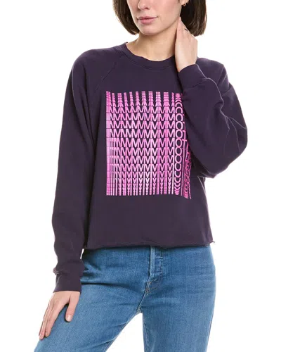 Mother The Boost Crop Cut-off Pullover In Multi