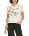 Mother The Boxie Goodie Goodie T-shirt In Brown