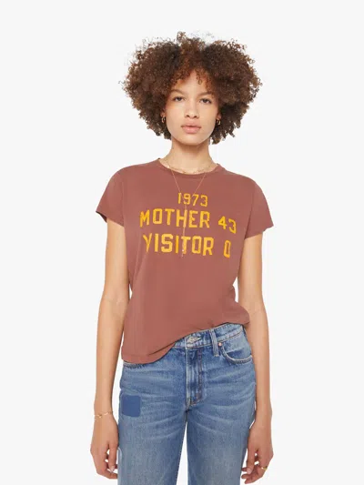 Mother The Boxy Goodie Goodie 1973 T-shirt In Yellow - Size X-large