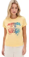 Mother Womens Almost Good The Best The Boxy Goodie Goodie Graphic-print Supima-cotton T-shirt