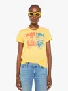 Mother The Boxy Goodie Goodie Almost As Good As The Best T-shirt In Yellow