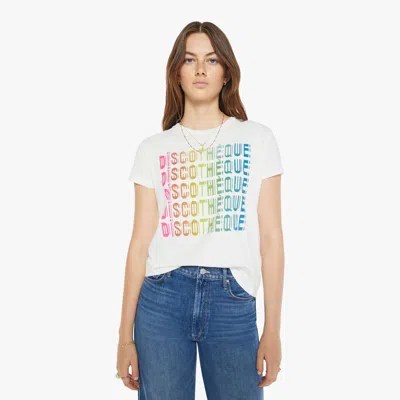 MOTHER THE BOXY GOODIE GOODIE DISCOTHEQUE T-SHIRT