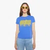 Mother The Boxy Goodie Goodie Flash T-shirt In  Flash