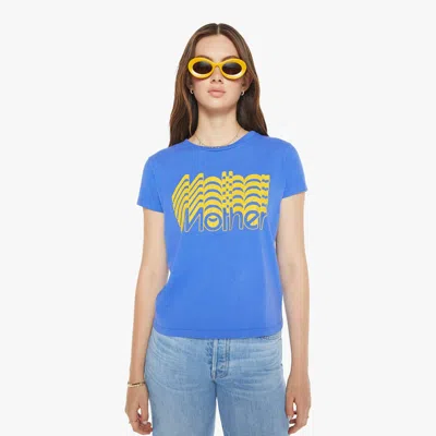 Mother The Boxy Goodie Goodie Flash T-shirt In  Flash