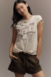 Mother The Boxy Goodie Goodie Graphic Tee