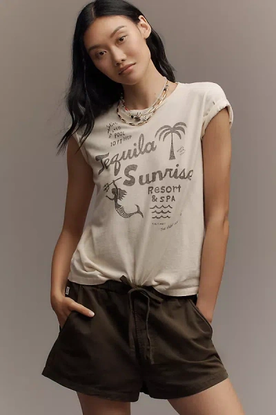 Mother The Boxy Goodie Goodie Graphic Tee