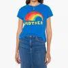 Mother The Boxy Goodie Goodie Crewneck Tee In Multi