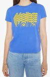 Mother The Boxy Goodie Goodie Flash T-shirt In  Flash