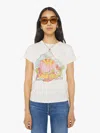 Mother The Boxy Goodie Goodie Focus Graphic T-shirt In White