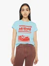 Mother Cotton Goodie Goodie T-shirt In Red