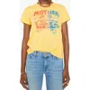Mother The Boxy Goodie Goodie Almost As Good As The Best T-shirt In Yellow