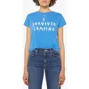 Mother The Boxy Goodie Goodie Supima® Cotton Tee In Blue