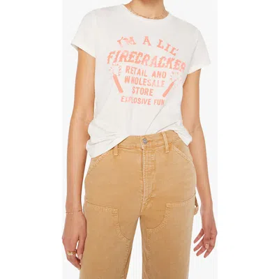 MOTHER MOTHER THE BOXY GOODIE GOODIE SUPIMA® COTTON TEE