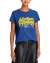 Mother The Boxy Goodie Goodie Tee In  Flash