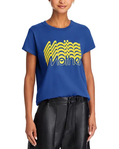 Mother The Boxy Goodie Goodie Tee In  Flash