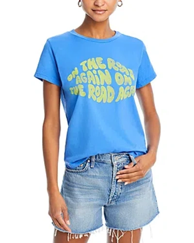 Mother The Boxy Goodie Graphic T-shirt In On The Road Again