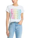 Mother The Boxy Goodie Goodie Graphic Tee In Discotheque