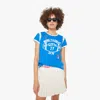 Mother The Boxy Goodie Inset You Got To Love It T-shirt In Blue