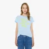 Mother The Boxy Goodie Send Me Home T-shirt In Blue