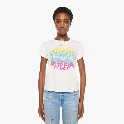 Mother The Boxy Goodie Stargazer T-shirt In White